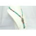 Handmade Tibetan Necklace 925 Sterling Silver Turquoise Coral Lapis Lazuli Stone